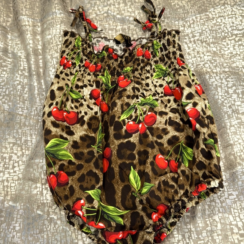 Dolce & Gabbana bodysuit sleeveless 18m-24m